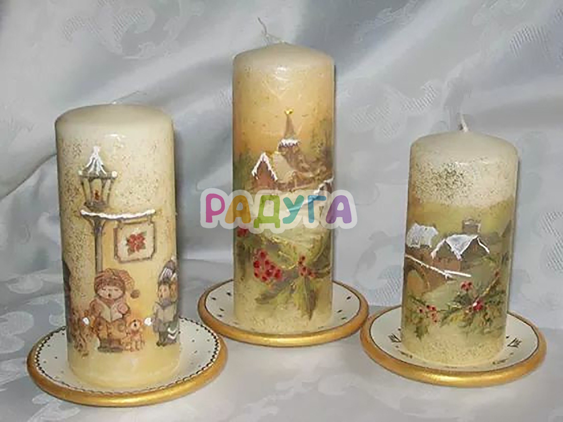 Купить 🕯 Свеча «Восковые потеки» в интернет магазине восковых свечей